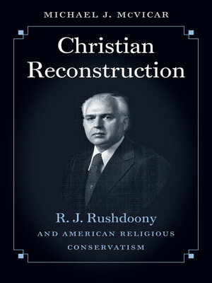 cover image of Christian Reconstruction
